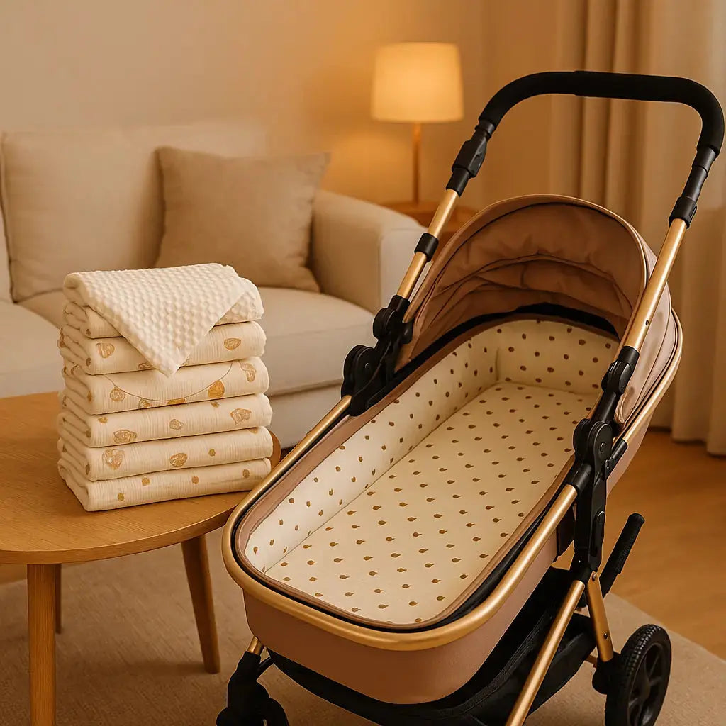 matelas pour poussette dans la chambre