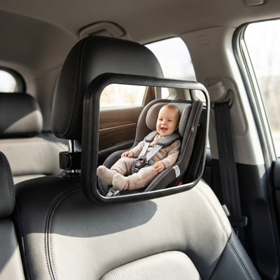 Miroir bébé voiture anti choc