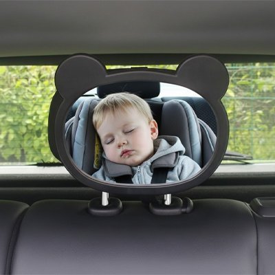 Miroir de voiture bébé pratique