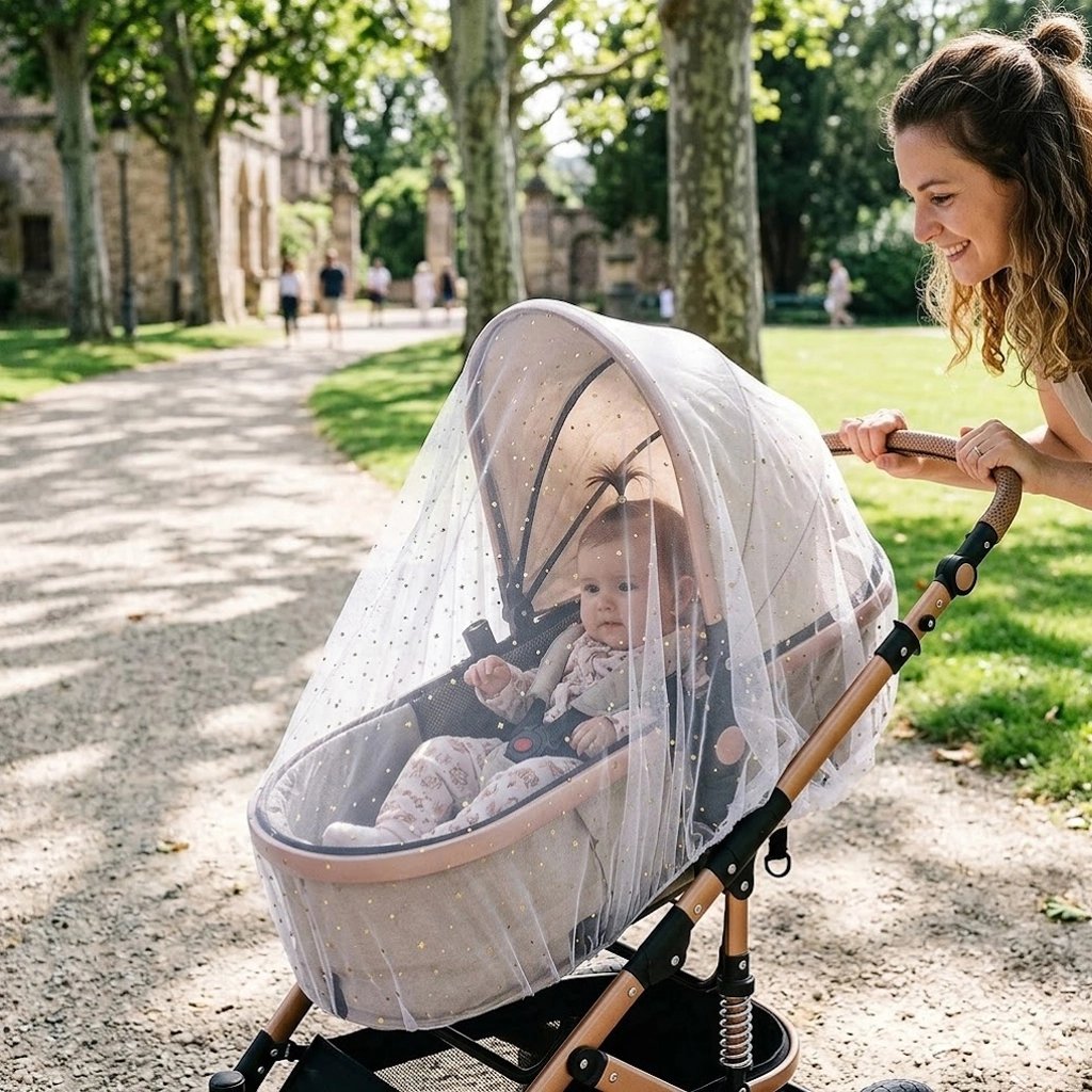 Moustiquaire poussette​ pratique