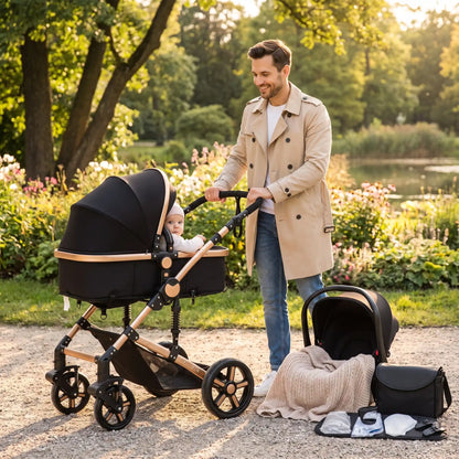 papa parc avec bebe poussette bebe confort