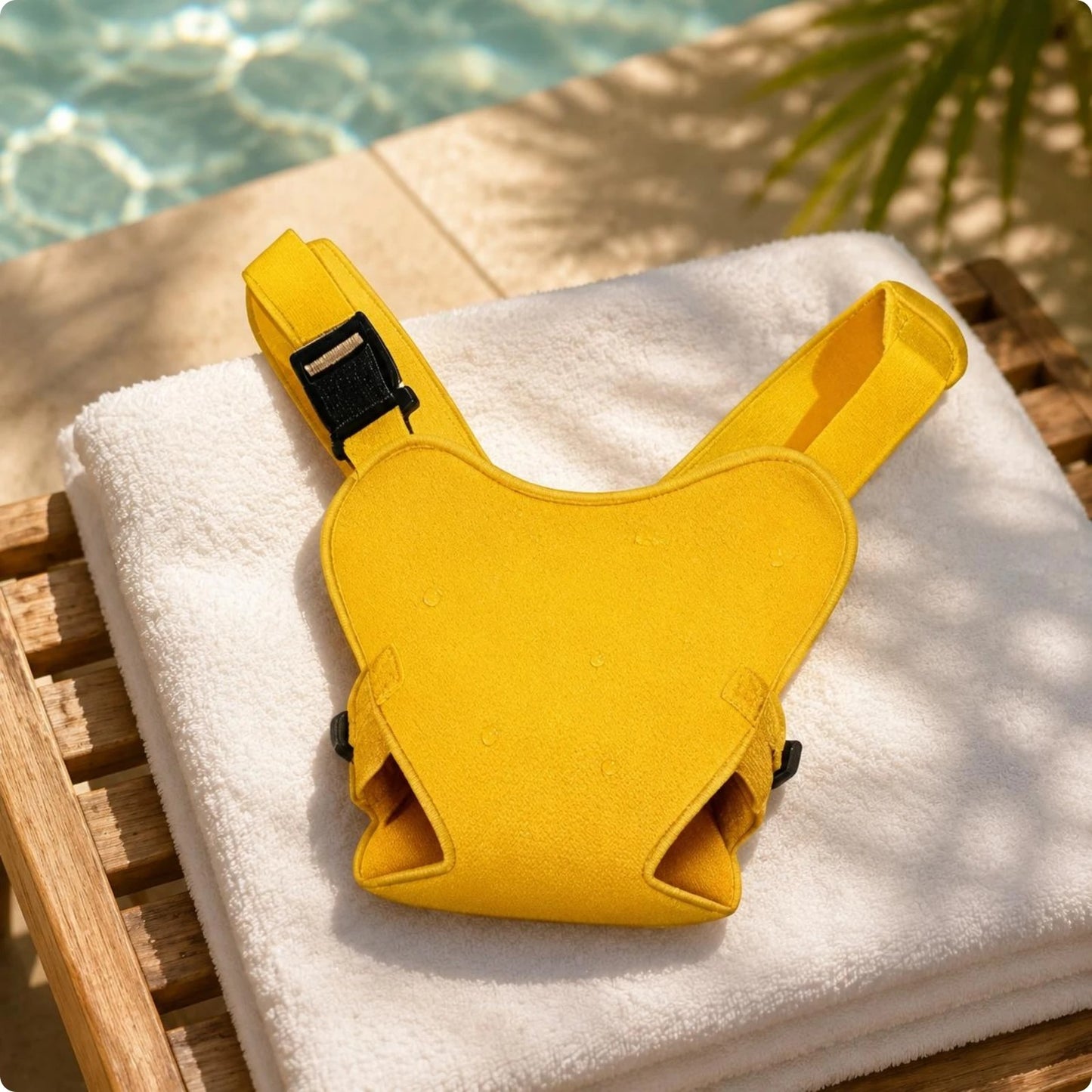 porte bebe aquatique jaune