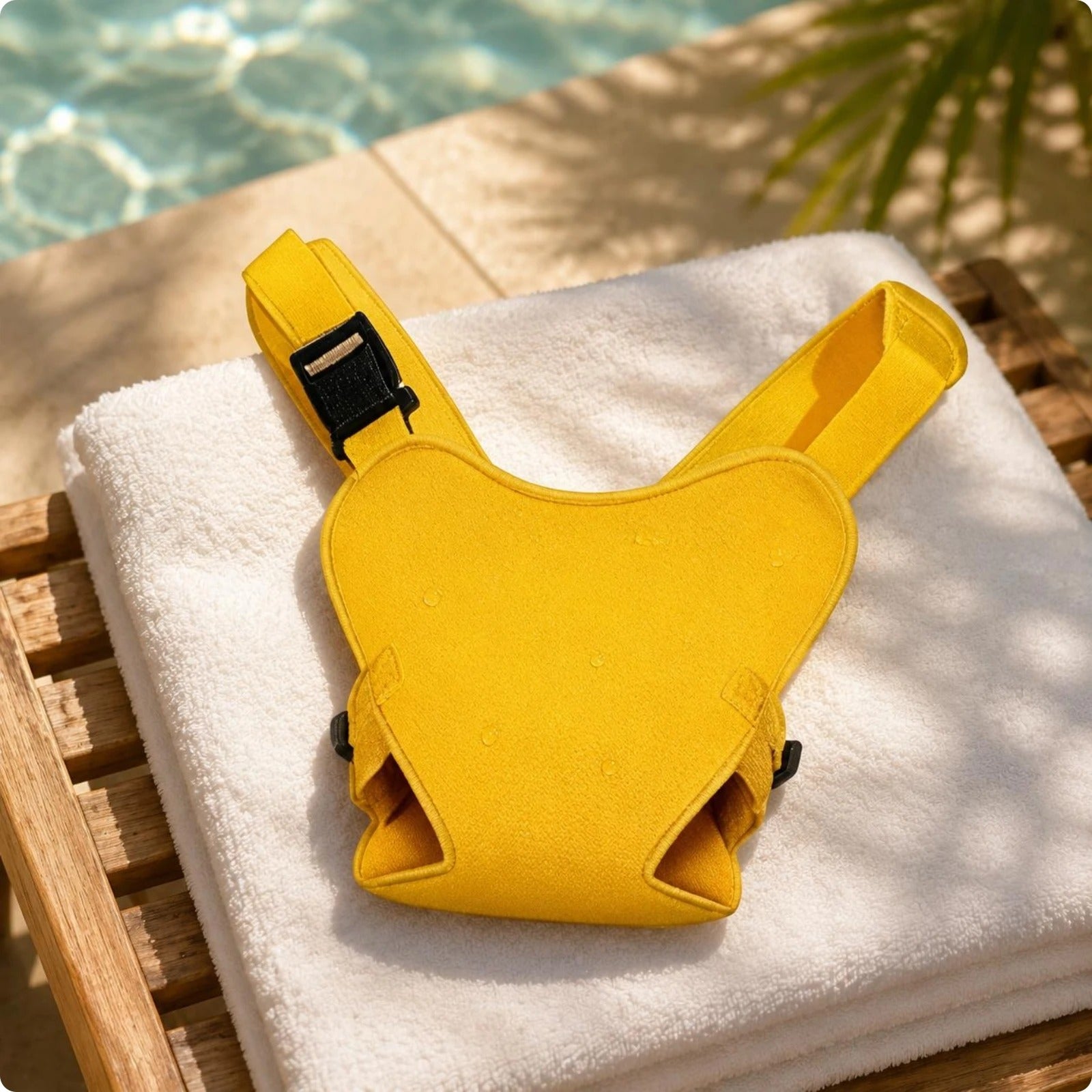 porte bebe aquatique jaune