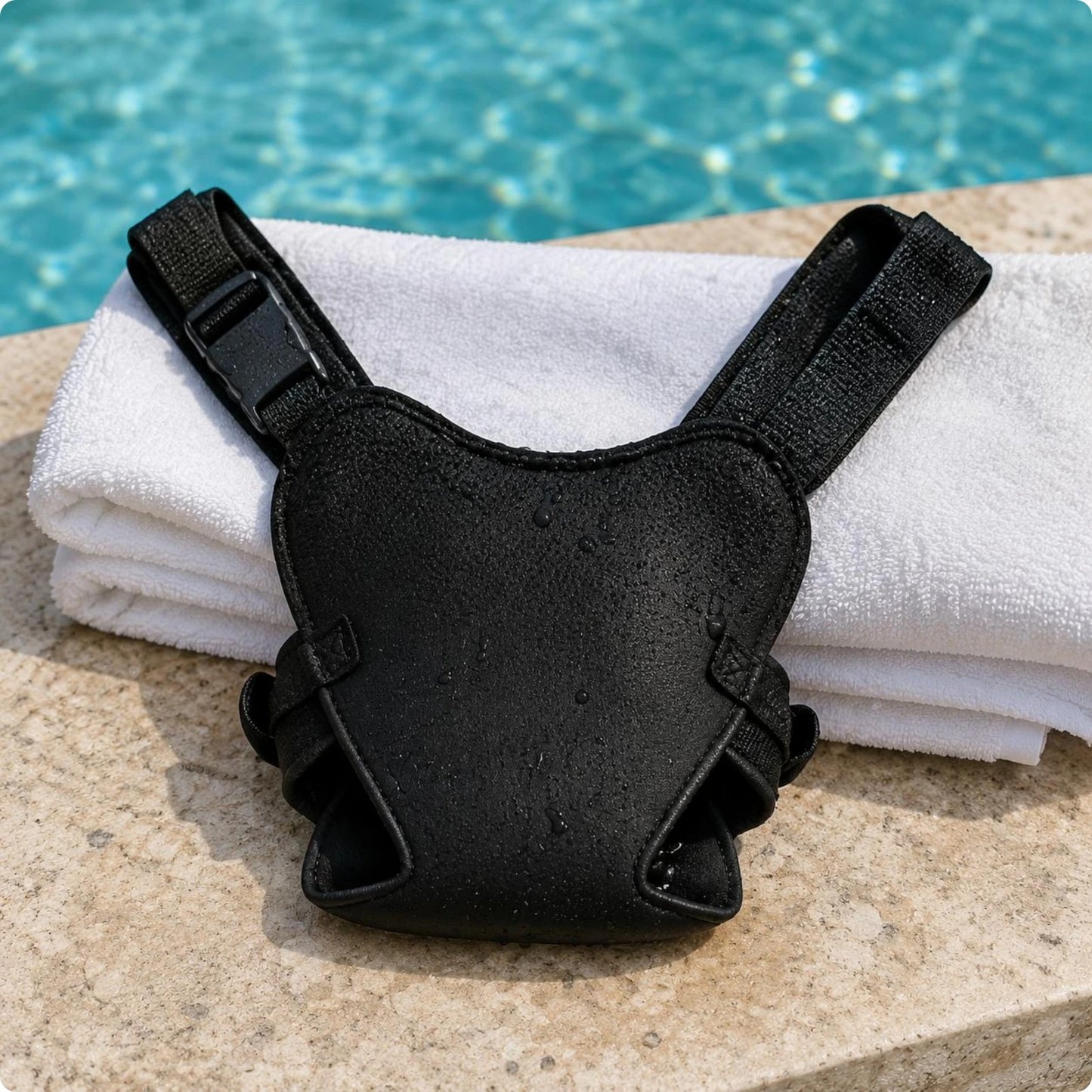 porte bebe aquatique noir