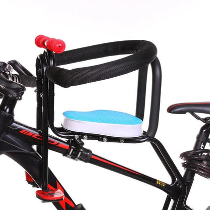 porte bebe avant velo bleu ciel