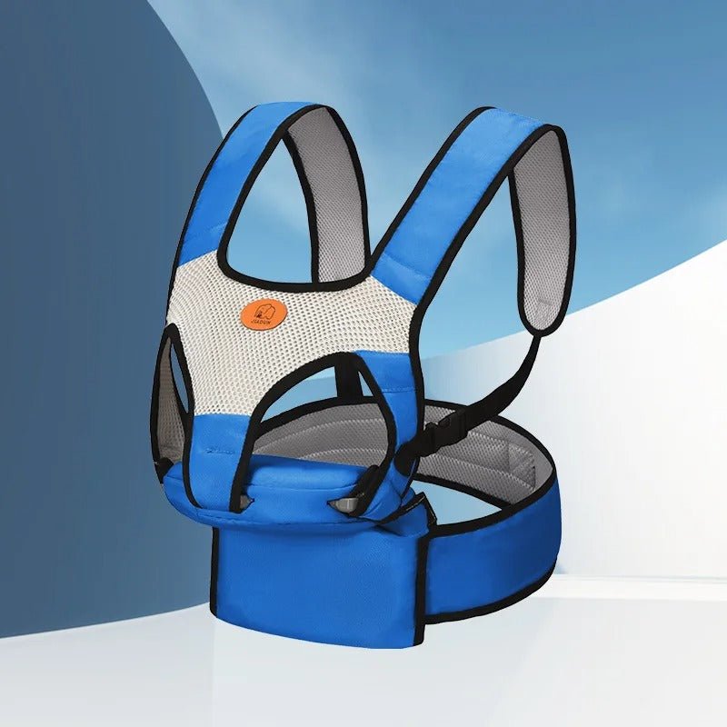 porte bebe physio bleu