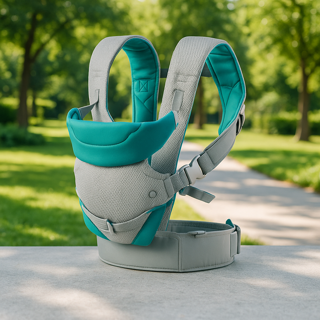 porte bebe physiologique gris