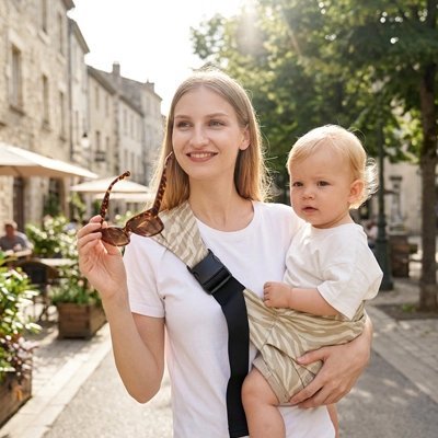 Porte bébé physiologique