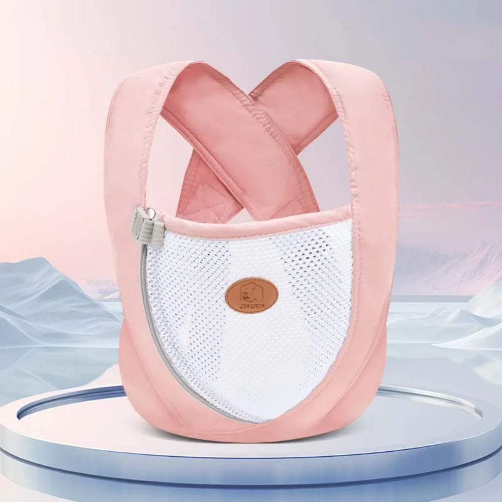porte bebe rose blanc