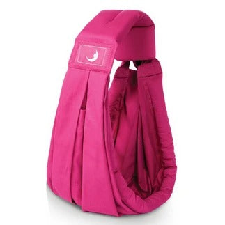 porte bebe sling rose blanc