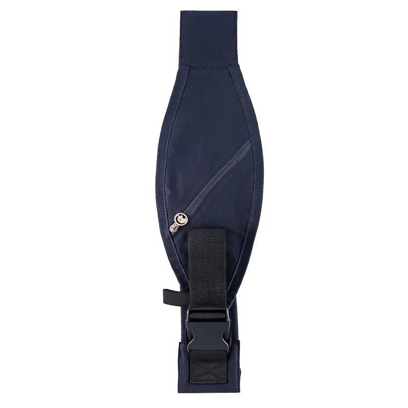 porte bebe tissu echarpe bleu