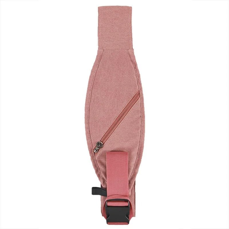 porte bebe tissu echarpe rose