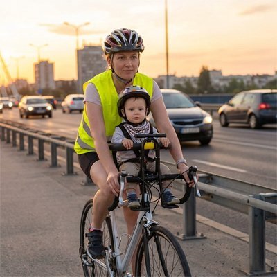 Porte bebe velo avant