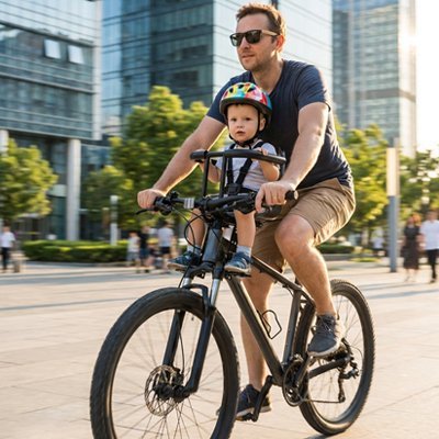 Porte bebe velo avant
