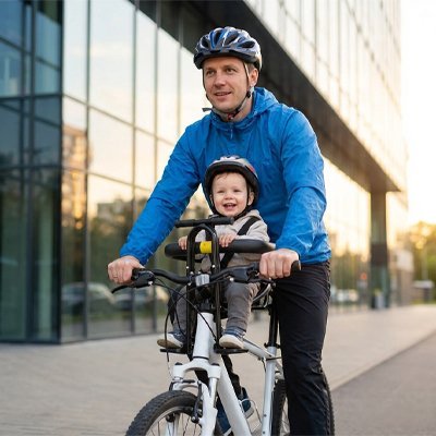 Porte bebe velo devant