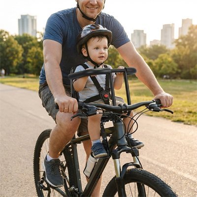 Porte bebe velo devant