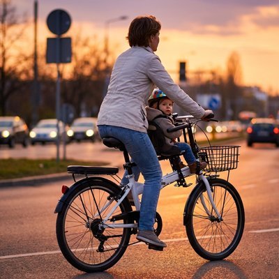 Porte bebe velo ergonomique