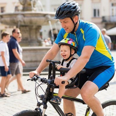 Porte bebe velo sur cadre