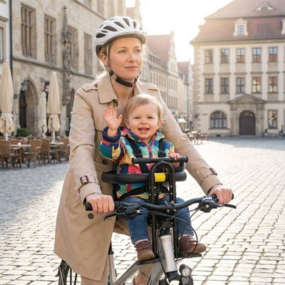 Porte bebe velo 