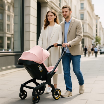 poussette 4 en 1 compacte