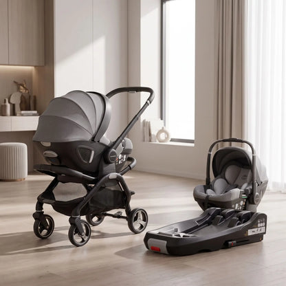 Poussette 4 en 1 isofix | Réconfortante