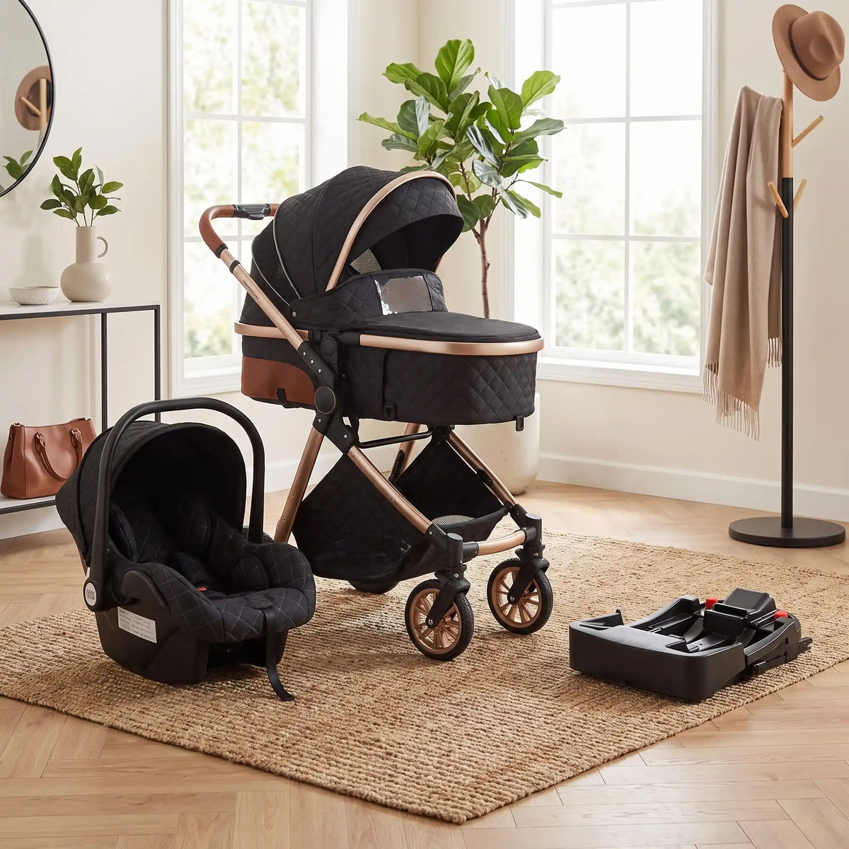 Poussette 4 en 1 isofix | Evolys