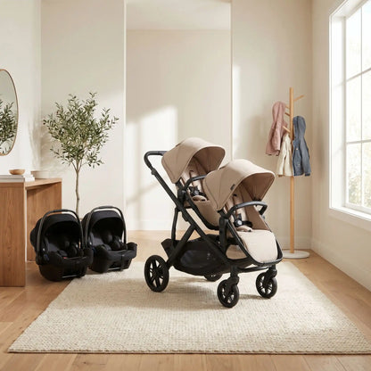 poussette des jumeaux cosy salon