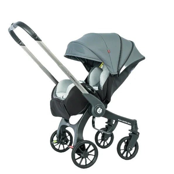 poussette pour nouveau ne gris clair