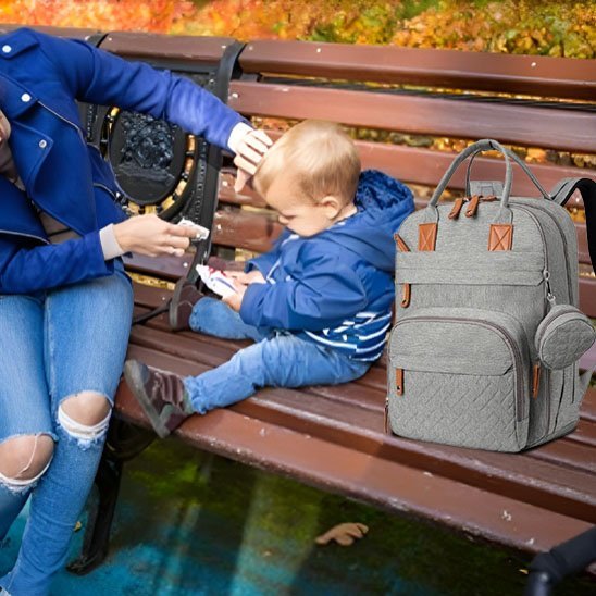 sac à dos à langer imperméable confortable