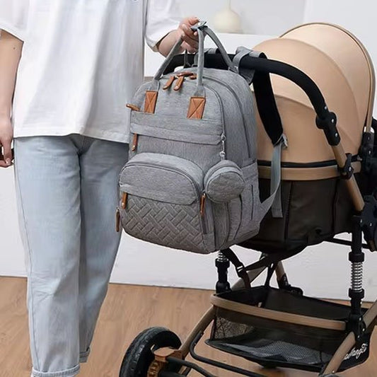 sac à dos à langer imperméable poussette
