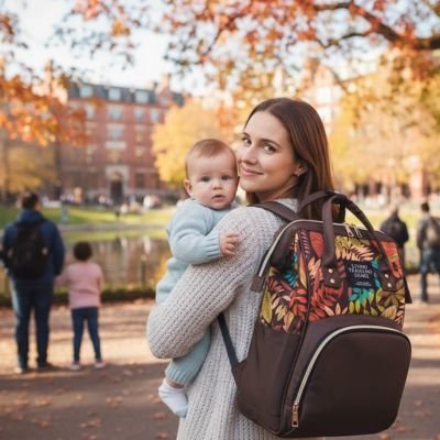sac à dos langer bébé confortable