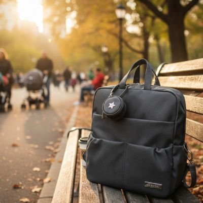 Sac a langer a dos poussette