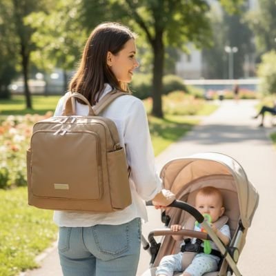 Sac a langer bebe a dos pratique