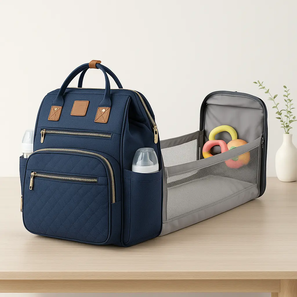 SAC A LANGER BLEU | UNISEXE Mon Transport Bébé