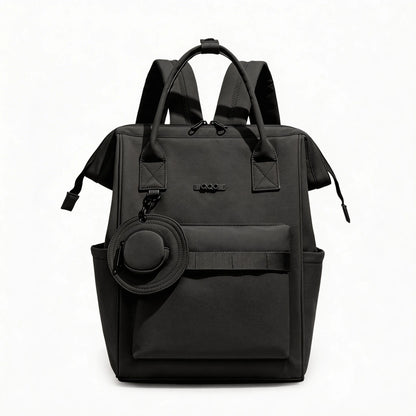 sac a langer luxe noir debout