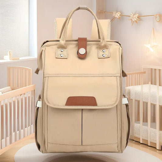 sac a langer sac a dos beige