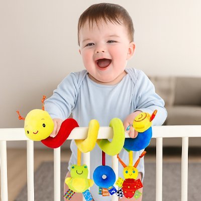 Spirale d'activité bébé confortable