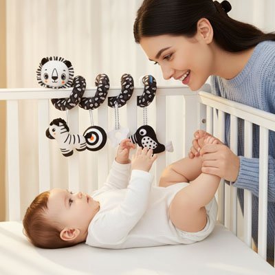 Spirale d'activité bébé pour poussette