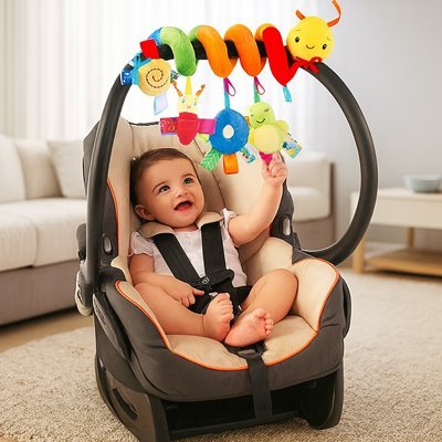 Spirale d'activité bébé siège auto