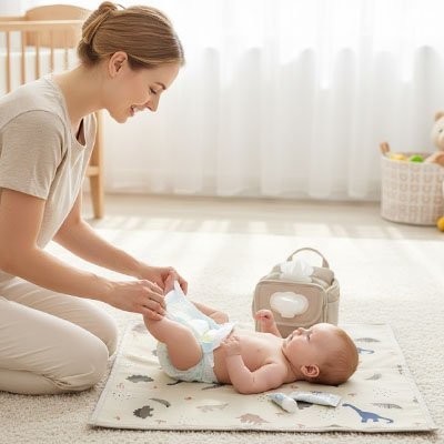 Tapis à langer imperméable doux