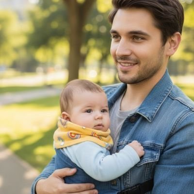 Tour de cou bebe automne