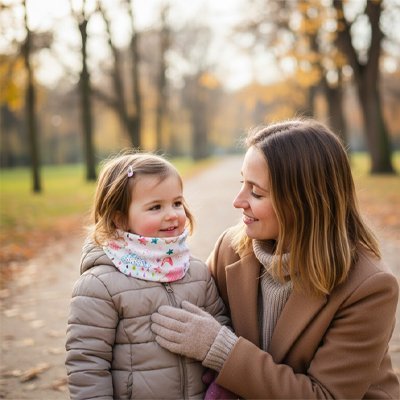 Tour de cou enfant doux