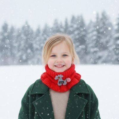 Tour de cou enfant enfant fille hiver