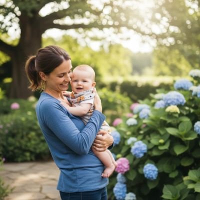 Tour de cou pour bebe automne